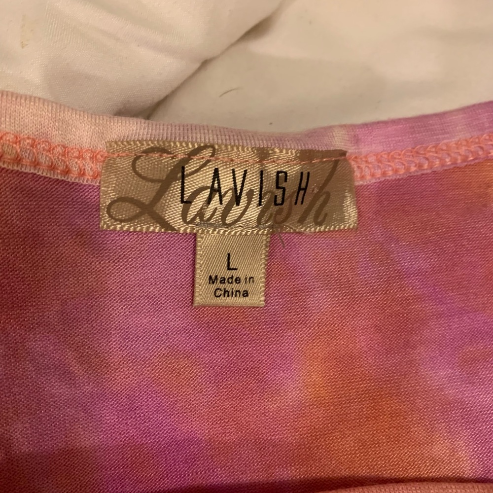 LAVISH brand soft flowing tank top 😊 Tie dye - Picture 3 of 3